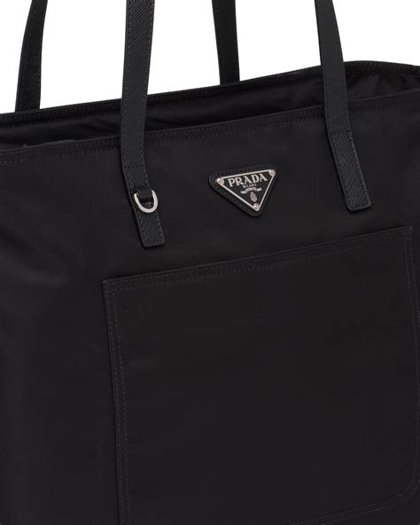 prada denim cosmetic bag|Prada nylon tote bag sale.